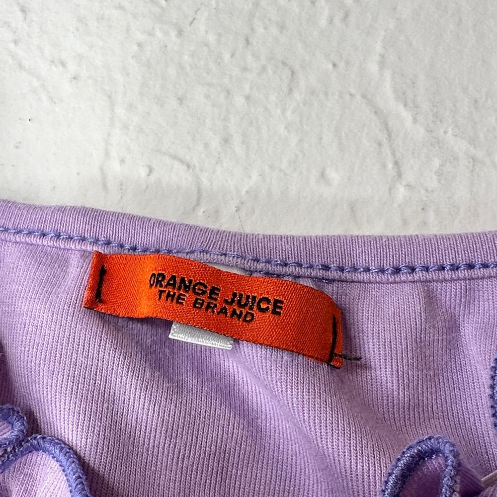 Chic Lavender Ruffled Camisole Size Small - Picture 4 of 12